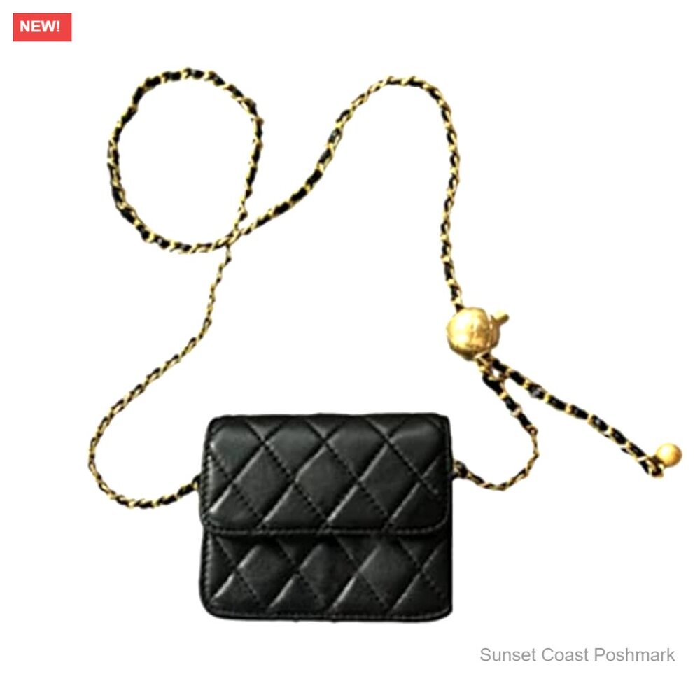 Mini Belt Bag Fashionable Y2K Trendy Small Waist Pack Crossbody Accessory